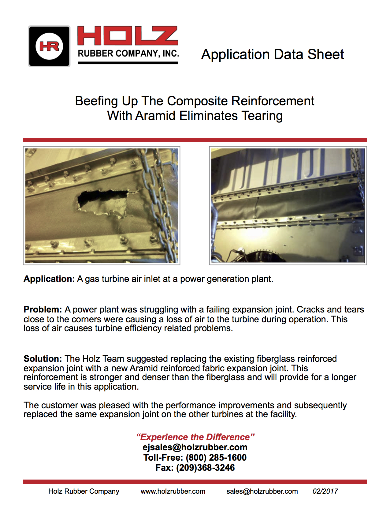  Beefing Up The Composite Reinforcement With Aramid Eliminates Tearing